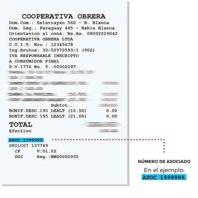 Tique: como conocer mi número de asociado